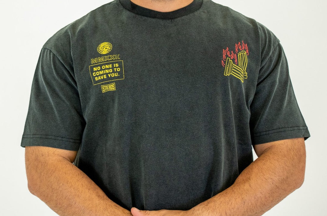 Atlas Vintage Shirt - Black