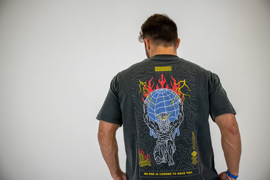 Atlas Vintage Shirt - Black