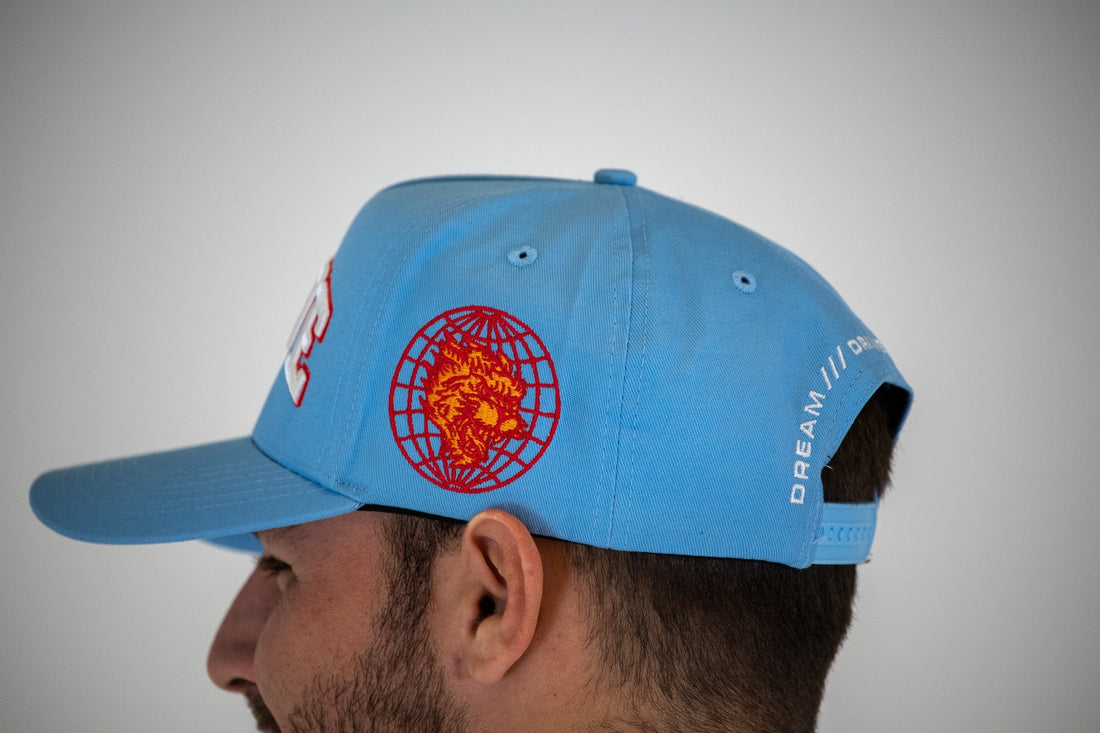 DRIVE Blue Curve Bill Hat