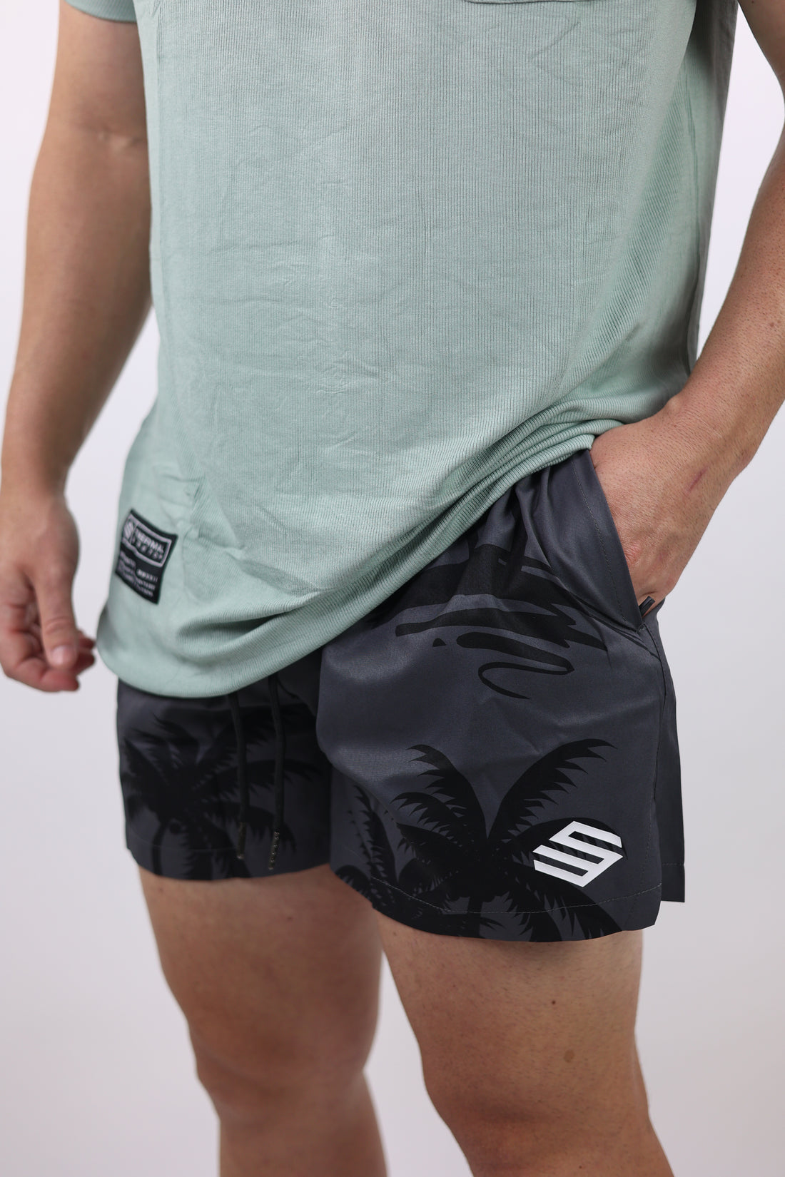 Distance Shorts - Palm Tree
