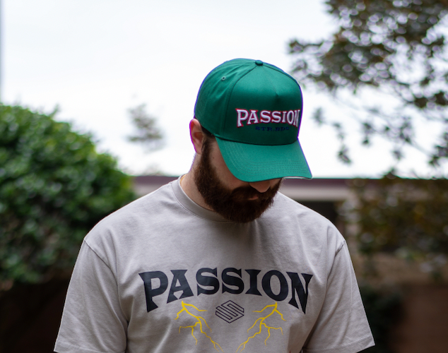 Passion Green Curve Bill Hat