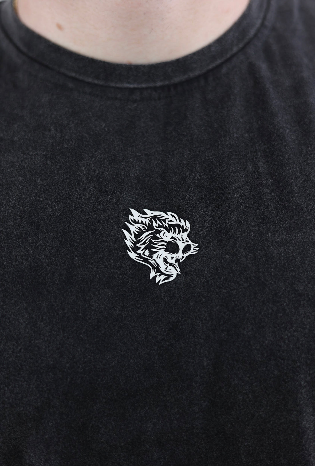 Cut Sleeve Tiger - Black
